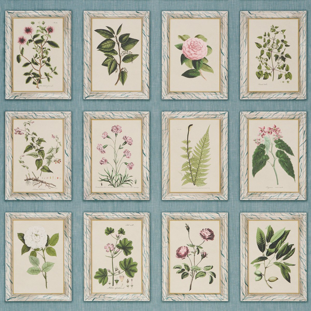 5018312.jpg Garden's Trust PORCELAIN BLUE Wallcovering by Schumacher - Image 1