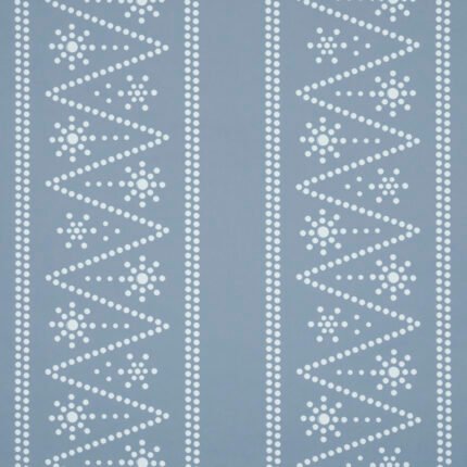 The Pearlies SOFT BLUE Wallcovering by Schumacher