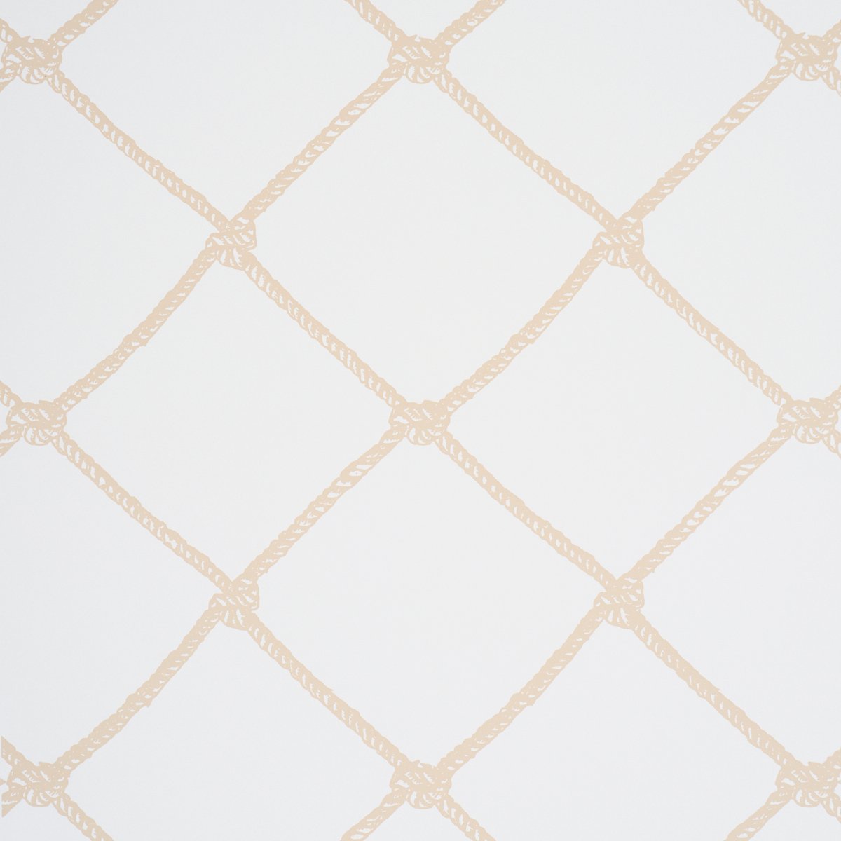 LARGE ROPE SAND Wallcovering by Schumacher Sand