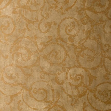 BERNINI SCROLL BRUSHWOOD Wallcovering by Schumacher