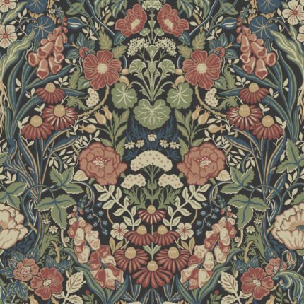 ÖRTAGÅRD MULTI Wallpaper by Schumacher