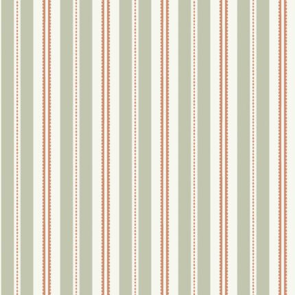 HEDDA SAGE AND RUST Wallpaper by Schumacher BORÅSTAPETER Wallpaper SCH-5819