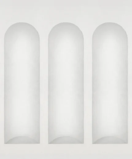 Ljung Light Gray Large Pattern Mural by Sandberg