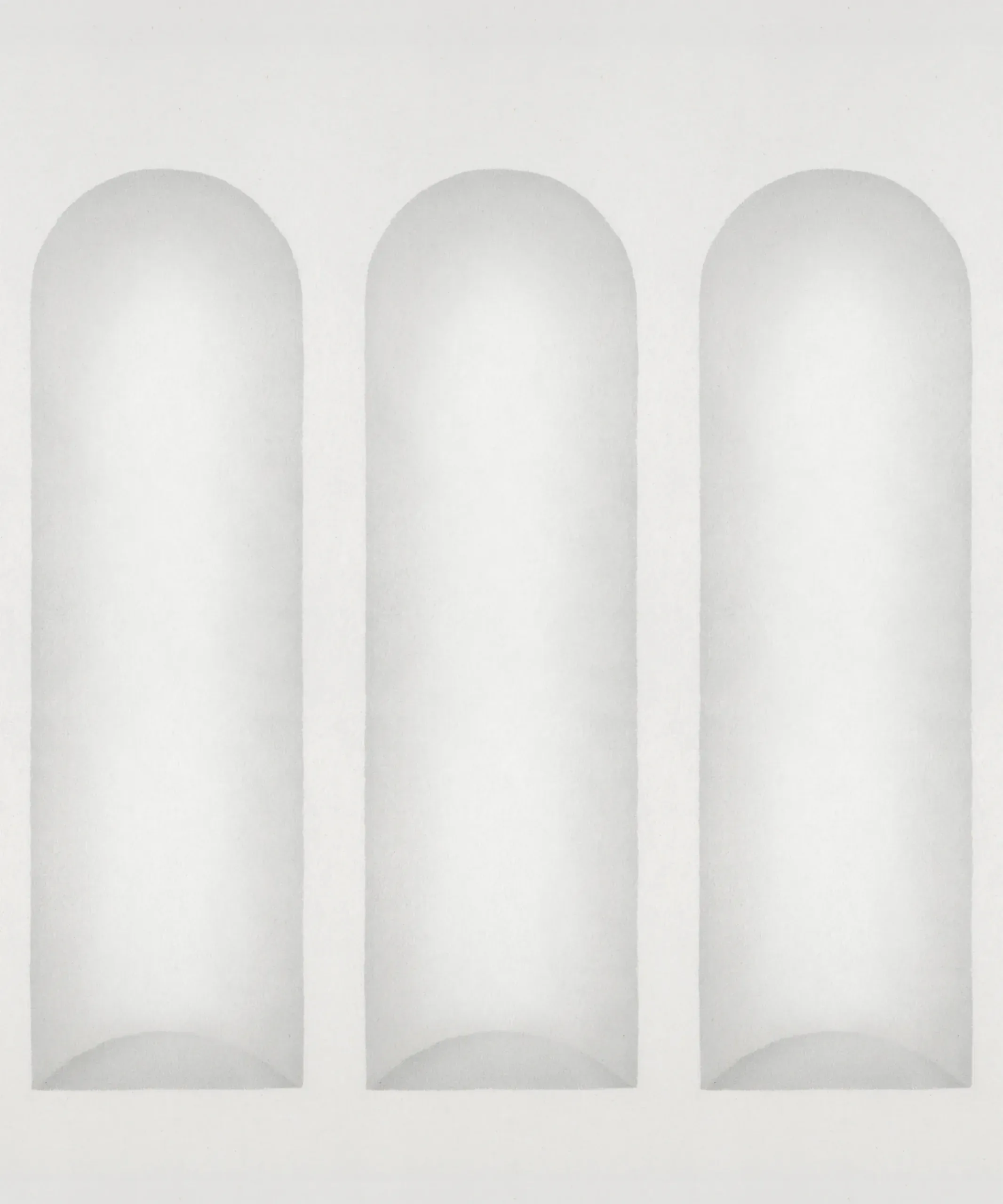 Ljung Light Gray Large Pattern Mural by Sandberg