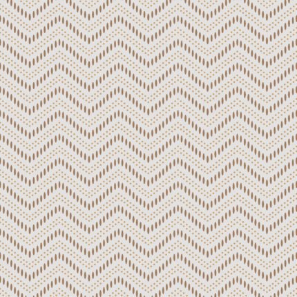 CHEVRON DOTS NATURAL Wallpaper by Schumacher
