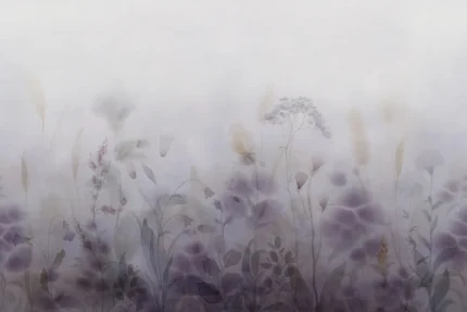 Vilda Dawn Floral Mural by Sandberg