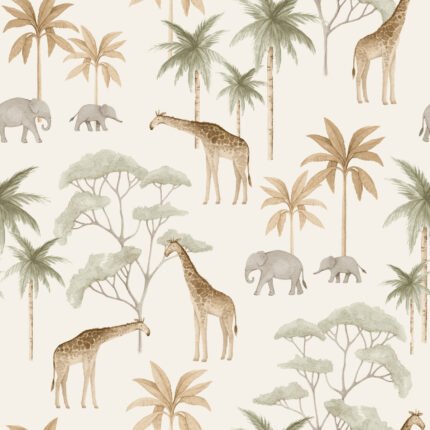 SAVANNAH SOFT NEUTRAL Wallpaper by Schumacher BORÅSTAPETER Wallpaper SCH-6939