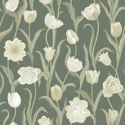 LA BELLE EPOQUE JADE Wallpaper by Schumacher BORÅSTAPETER Wallpaper SCH-6971