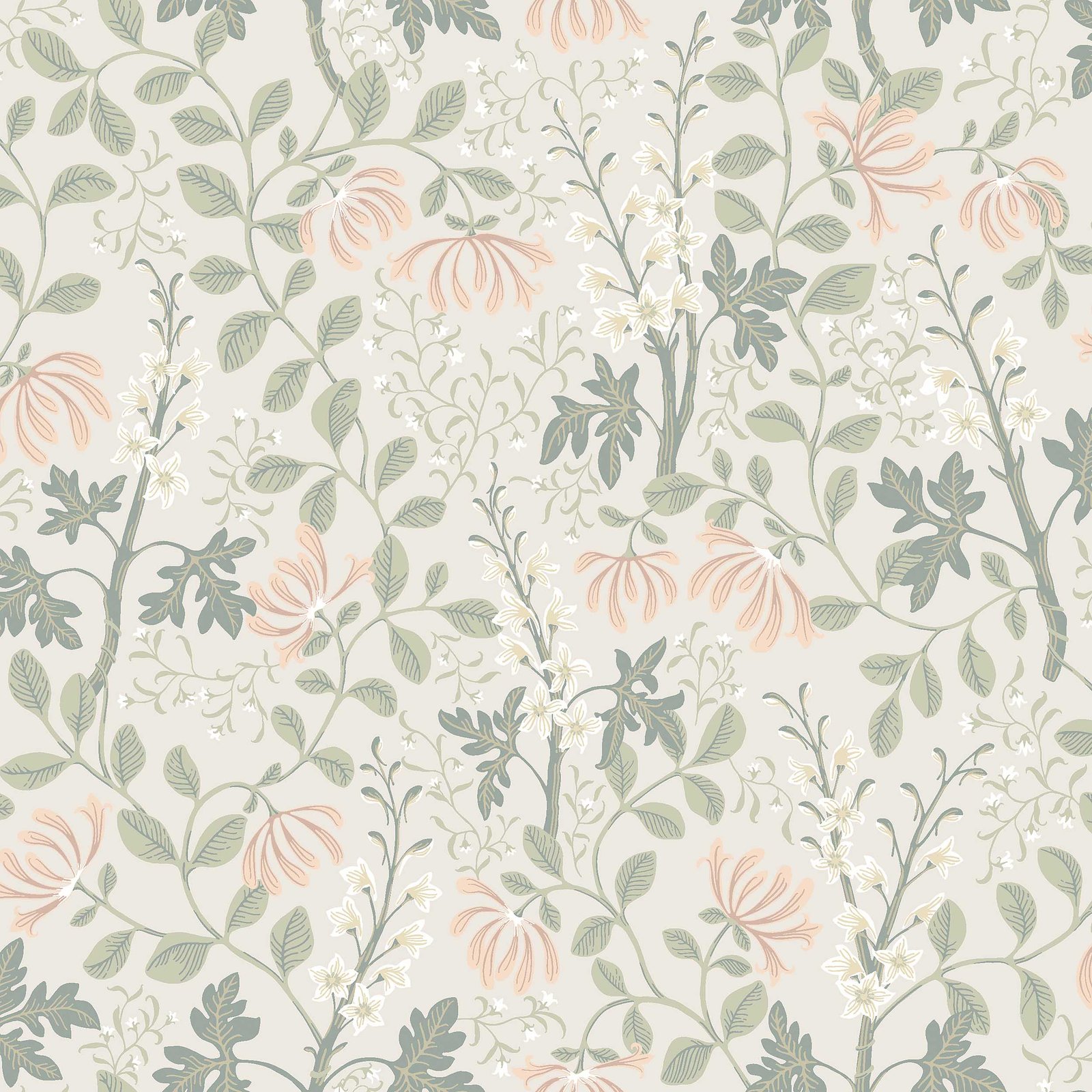 6983.jpg TRÄDGÅRDSFRÖJD SAGE Wallpaper by Schumacher BORÅSTAPETER Wallpaper SCH-6983