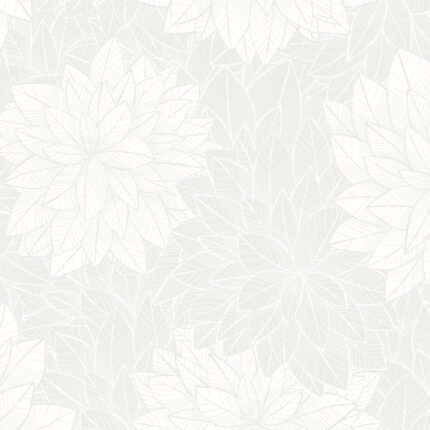 FOLIAGE WHITE Wallpaper by Schumacher