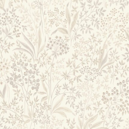 NOCTURNE STONE AND GOLD Wallpaper by Schumacher