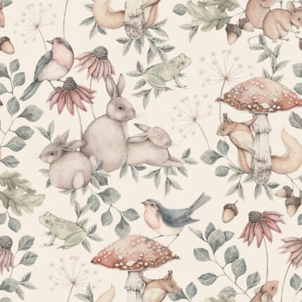 MINOU SOFT MULTI Wallpaper by Schumacher