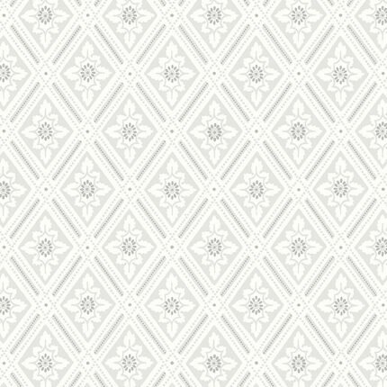 ESTER GREY Wallpaper by Schumacher