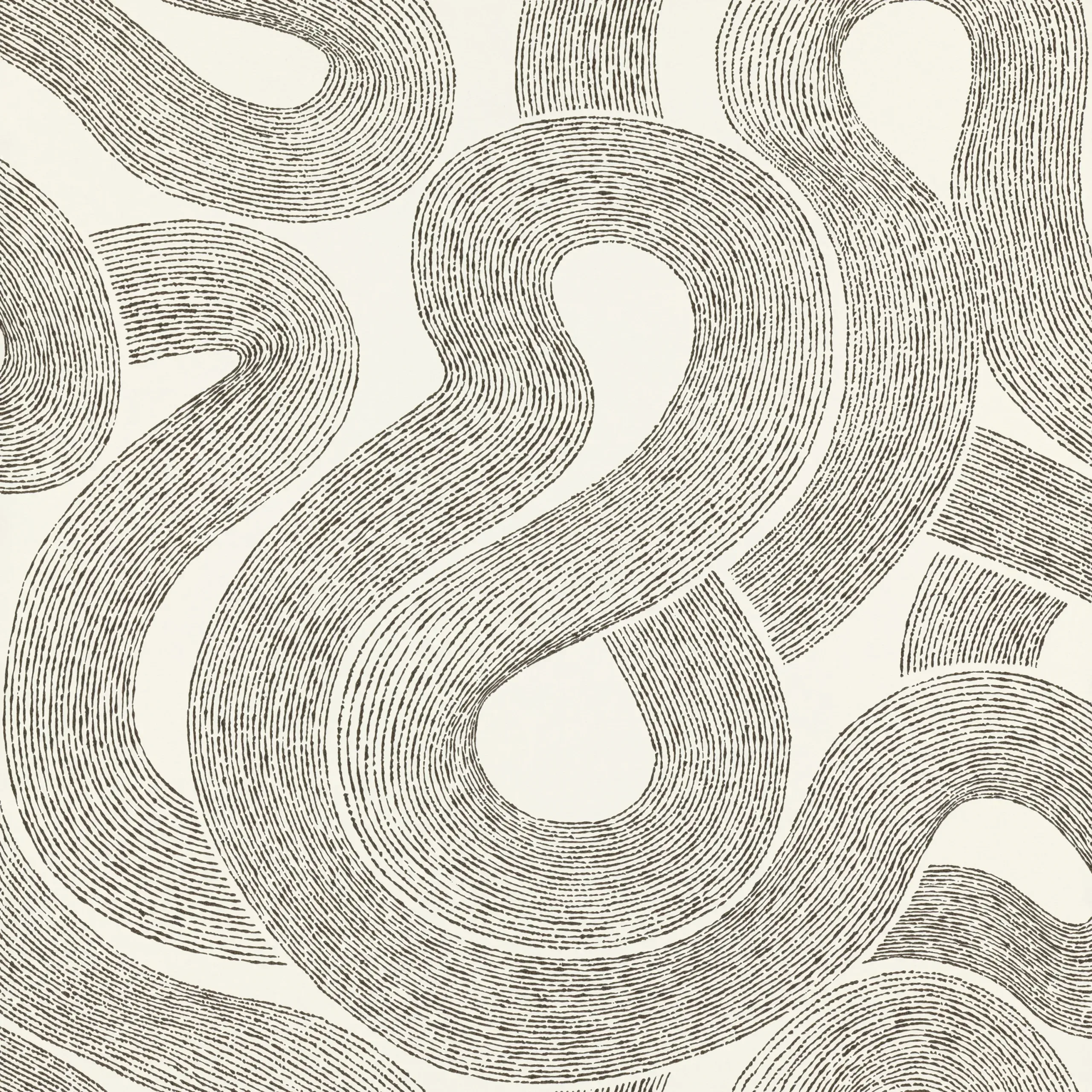 Zen White Large Pattern Wallpaper by Sandberg Zen White Large Pattern Wallpaper by Sandberg