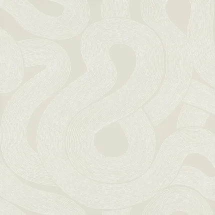 Zen Gray Large Pattern Wallpaper by Sandberg