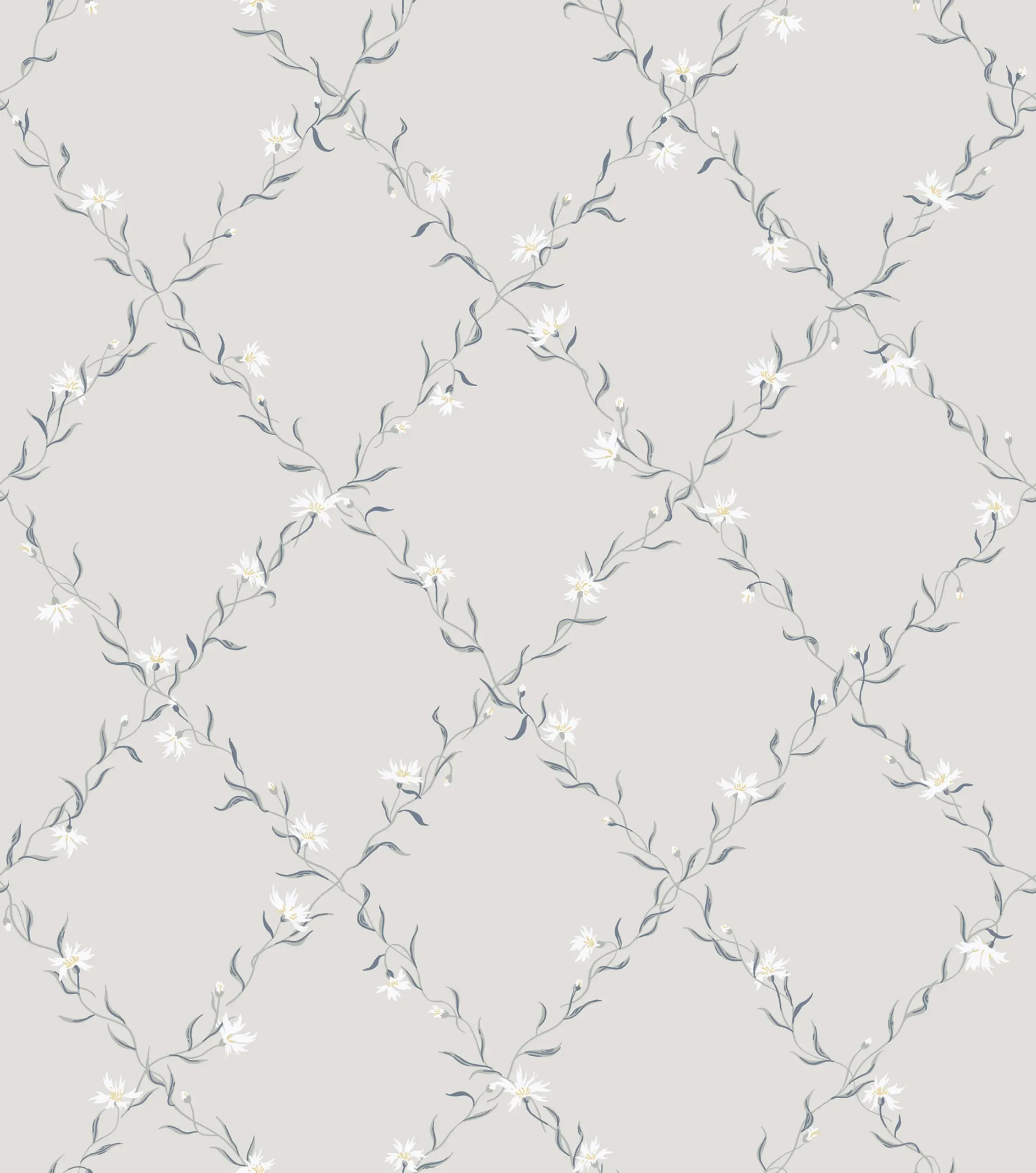 Ewa Gray Checkered Wallpaper by Sandberg Ewa Gray Checkered Wallpaper by Sandberg
