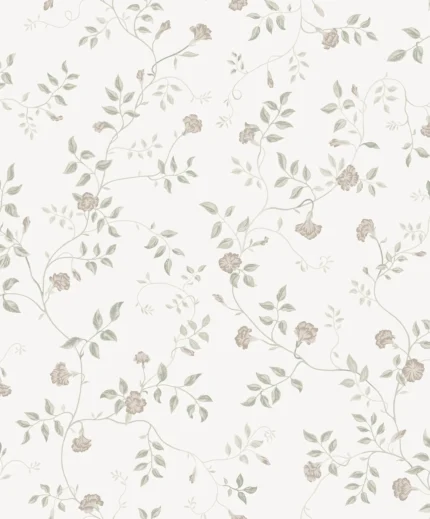 Henny Pastel Floral Wallpaper by Sandberg