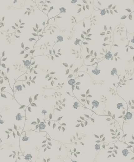 Henny Sandstone Floral Wallpaper by Sandberg