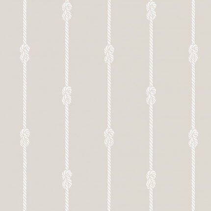 KNOT STRIPE SAND Wallpaper by Schumacher