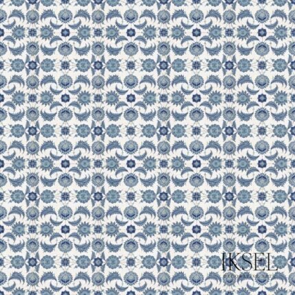 Iznik Rustem IZNIK BLUE Panel by Schumacher