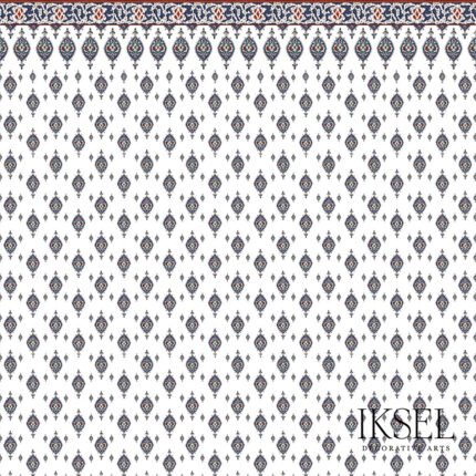 Iznik Sinan P LIGHT Panel by Schumacher Iksel Wallpaper SCH-RW103CS02255