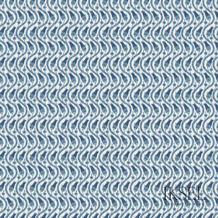 Iznik Lale IZNIK BLUE Panel by Schumacher