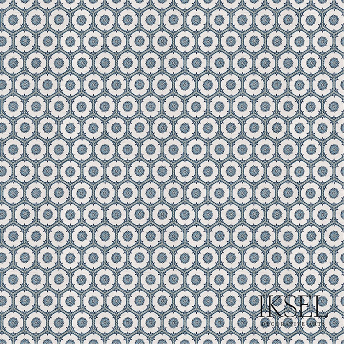 Iznik IZNIK BLUE Panel by Schumacher Iznik Blue