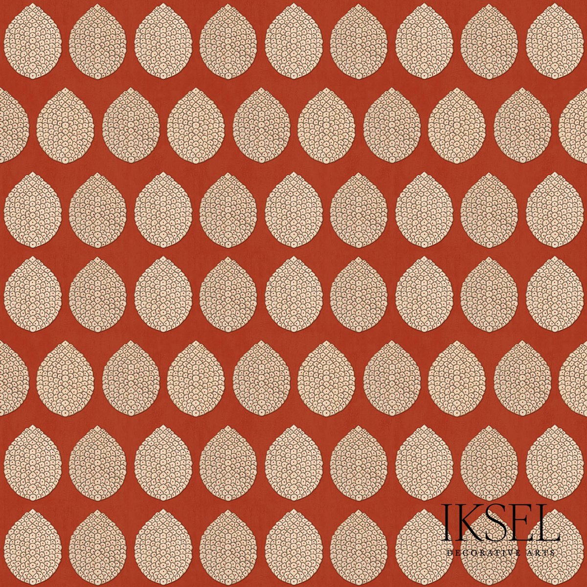 RW209CR22.jpg Pomegranate NARRED Panel by Schumacher Iksel Wallpaper SCH-RW209CR22255