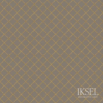 Jali Dvi CHARCOAL TAUPE Panel by Schumacher