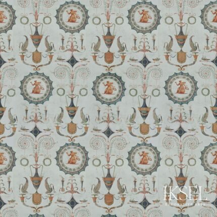 Directoire Medallions ORIGINAL Panel by Schumacher