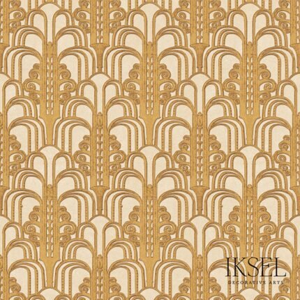 Deco Springs CHAMPAGNE Panel by Schumacher