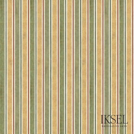 Kubilai's Stripe ORIGINAL Panel by Schumacher