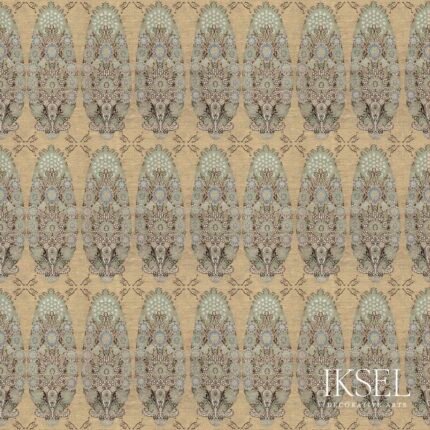 Safavid Bouquet CELADON Panel by Schumacher
