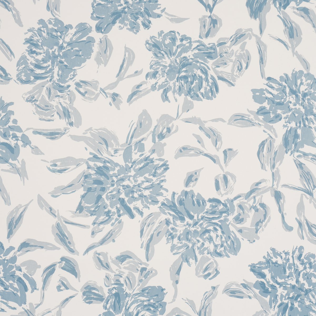 PEONY CHAMBRAY Wallcovering by Schumacher Chambray