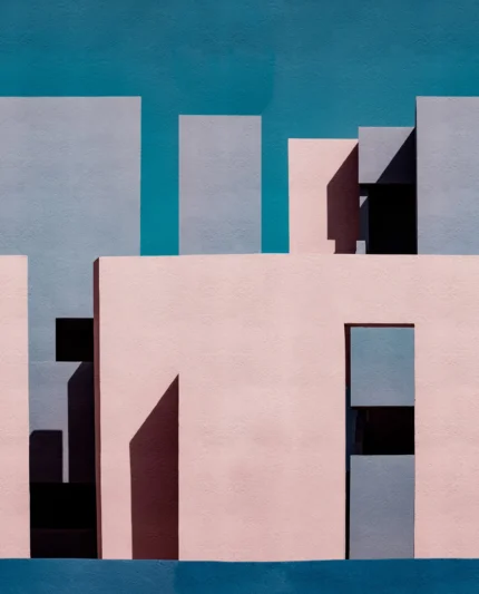 Abstract Building Pastel