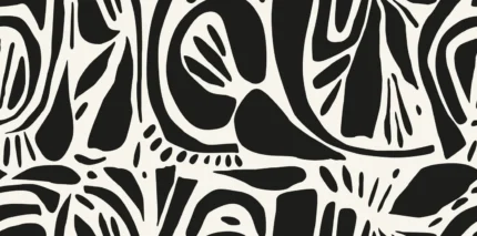Abstract Forms, Black & White