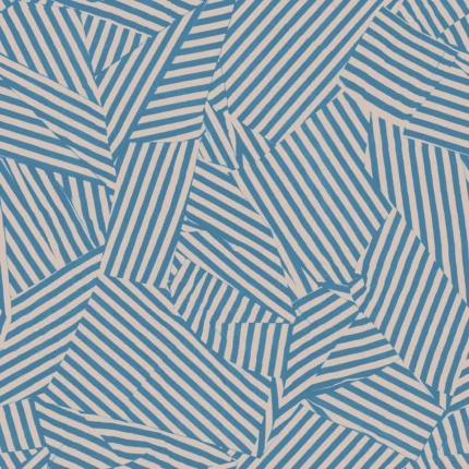 Abstract Weave, Blue