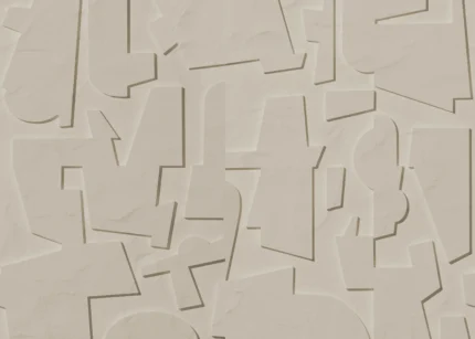 Abstract Wood, Beige