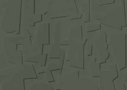 Abstract Wood, Green