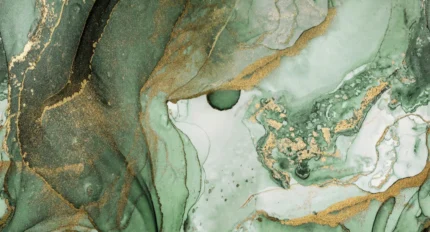 Agate Crystal, Green