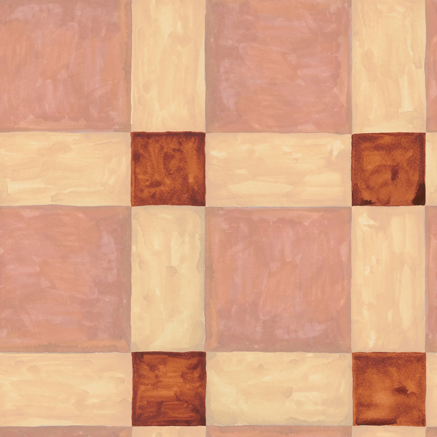 rebelwalls-artisan-square-red-r21598-flat Artisan Square, Red | Free Shipping - Image 1
