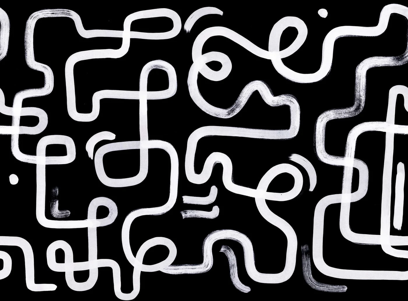 rebelwalls-artzy-path-black-r19945-flat Artzy Path, Black - Image 1
