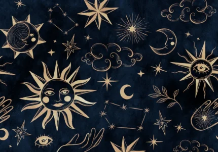 Astrology, Night (navy) | Free Shipping