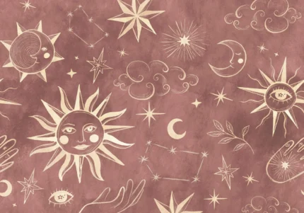 Astrology, Red | Free Shipping
