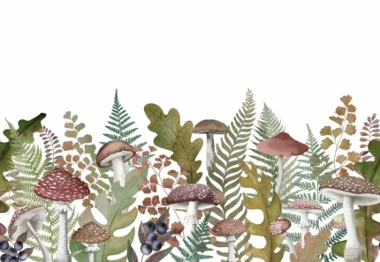 Autumn Meadow, Vintage, earthy tones | Free Shipping