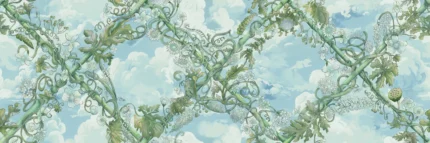 Babylon Sky, Sky Wallpaper – A Serene Botanical Heaven