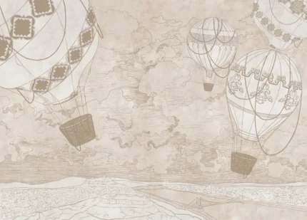 Balloon Travelers, Beige