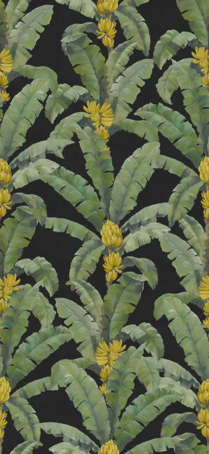 Banana Leaf, Black | Free Shipping