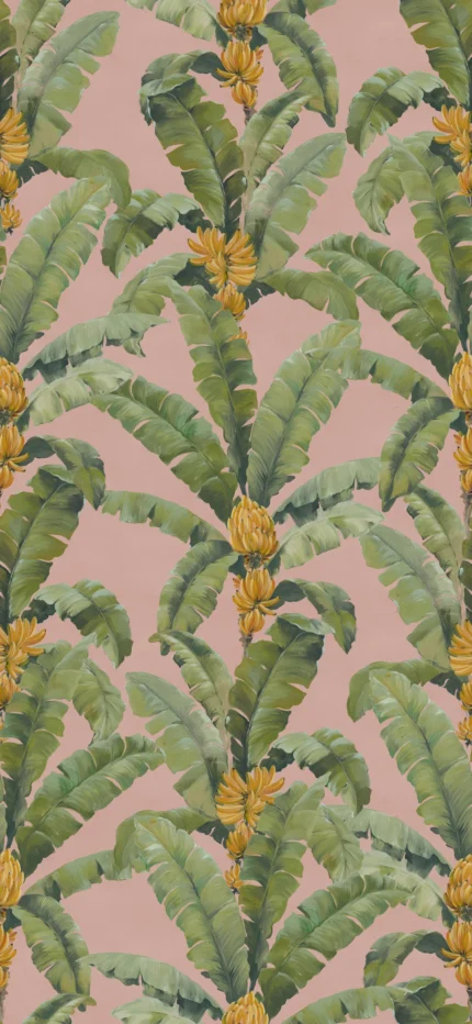 Banana Leaf, Pink (Pink) | Free Shipping