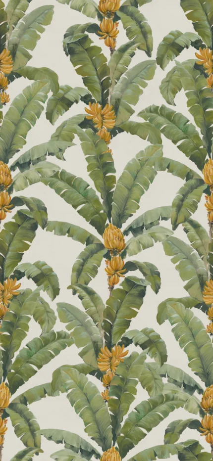 Banana Leaf, White | Free Shipping